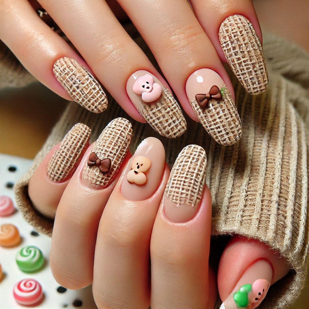 Trick-or-Treat Sack Nails
