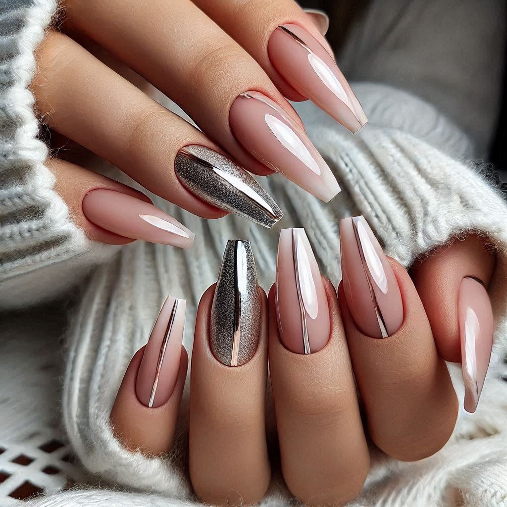 French Tip with a Twist