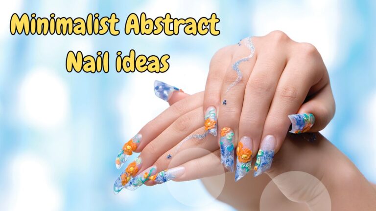 10 Minimalist Abstract Nail Art Ideas