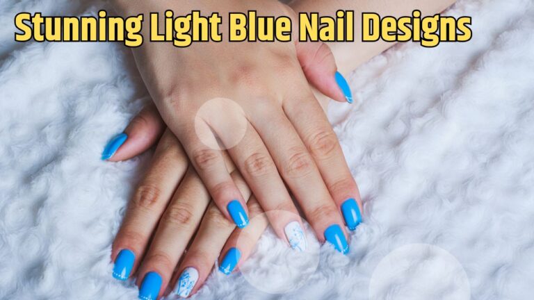 15 Stunning Light Blue Nail Designs