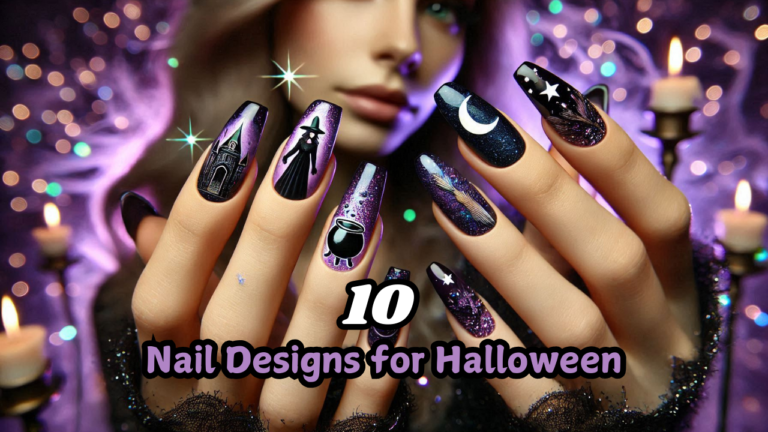 Nail Designs for hallovein