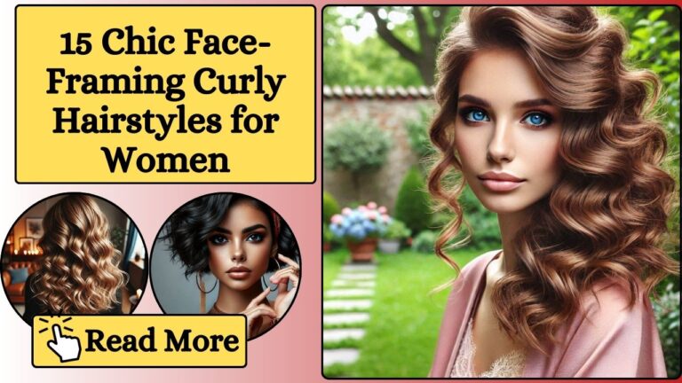 15 Chic Face-Framing Curly Hairstyles for Women