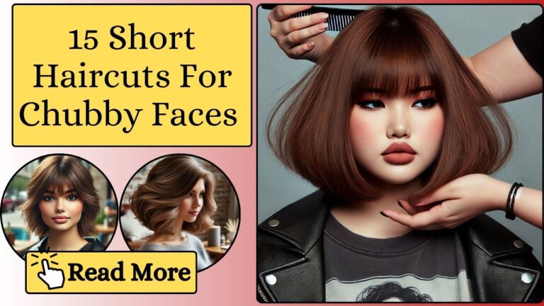 15 Short Haircuts For Chubby Faces