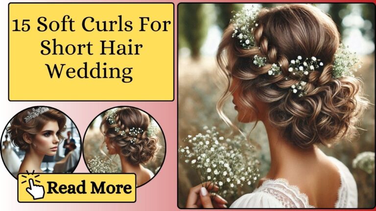 15 Soft Curls For Short Hair Wedding