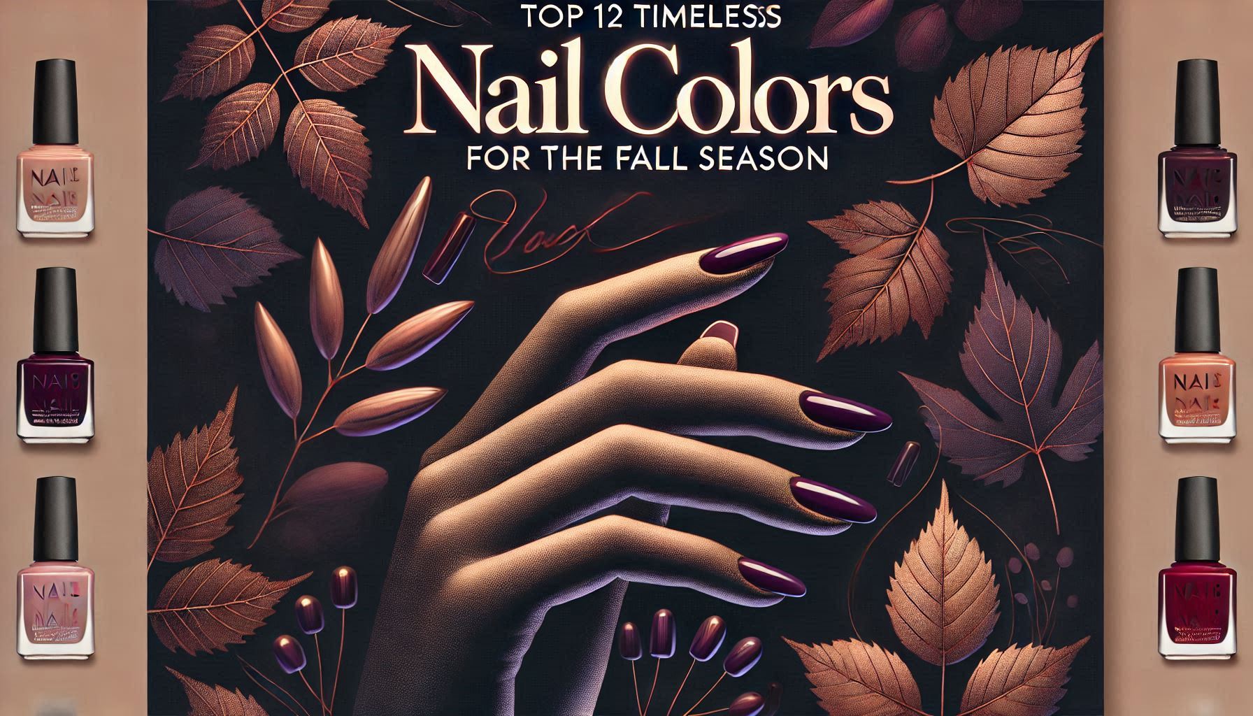 Top 12 Timeless Nail Colors for the Fall Season