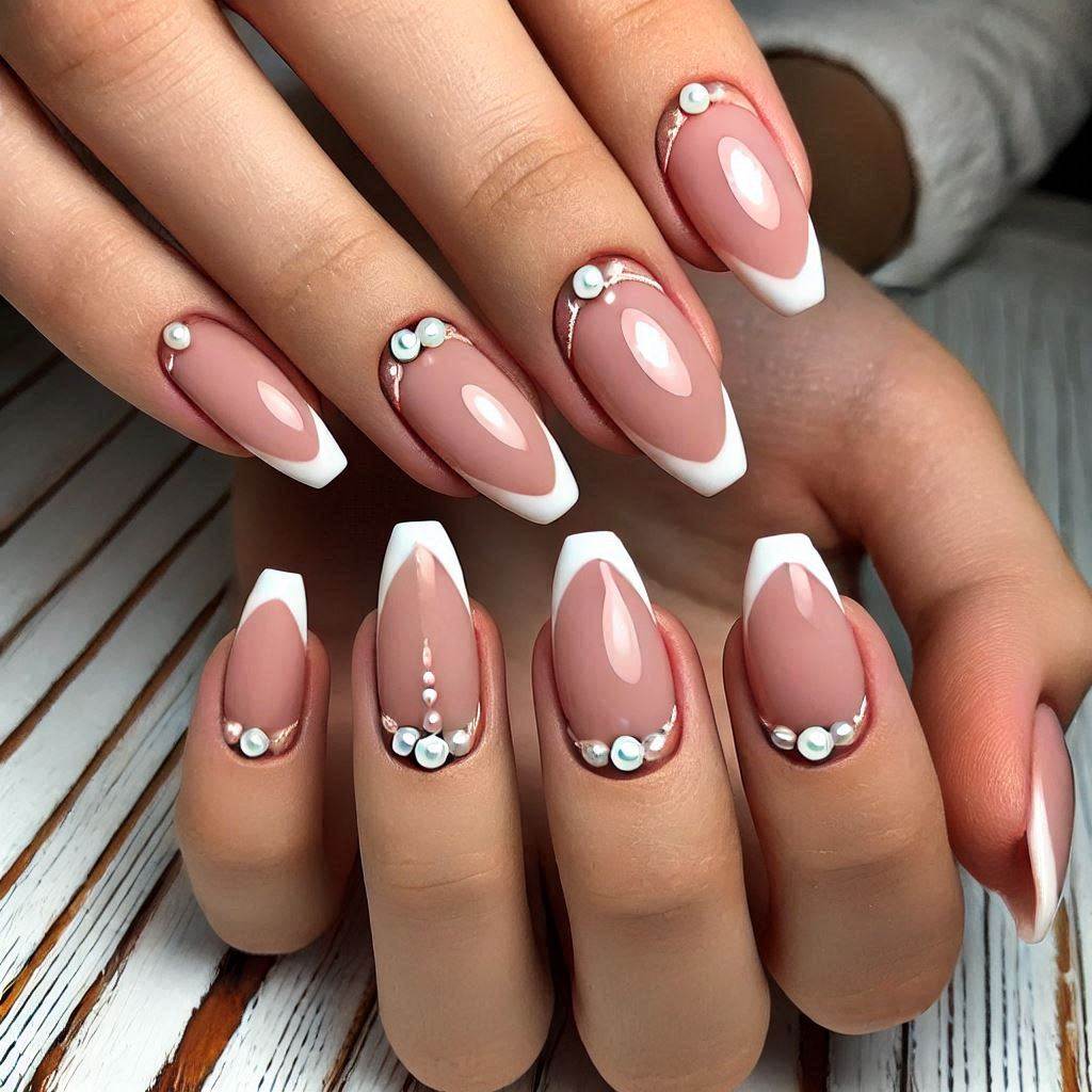 Pearl-Encrusted French Design