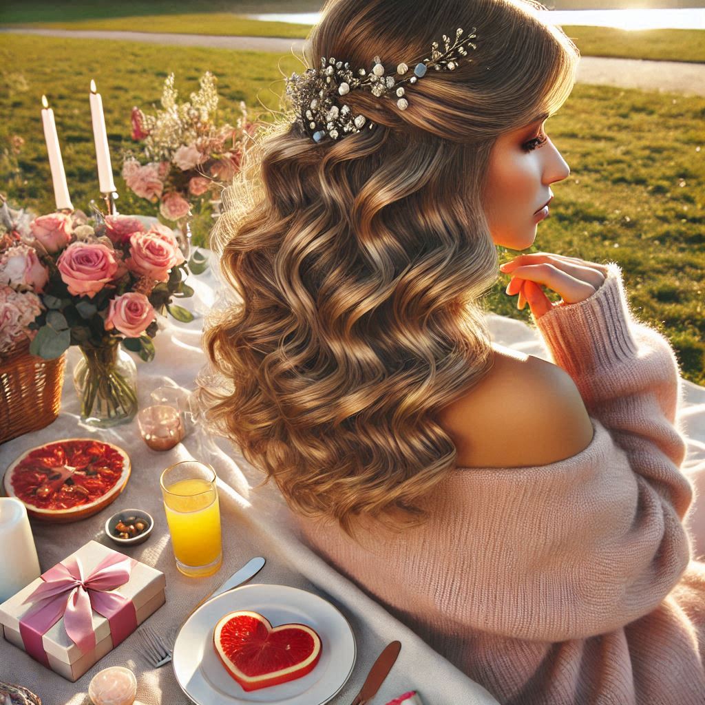 Beachy Curls for a Natural Look