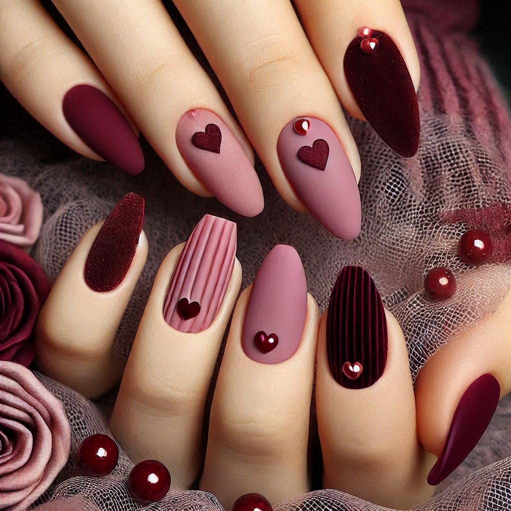 Velvet Love Nails