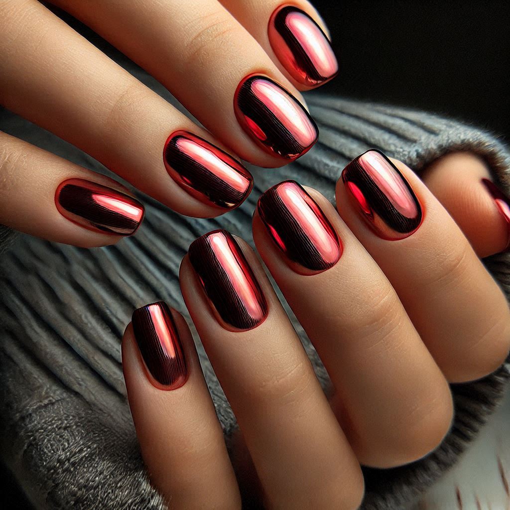 Metallic Red Shine