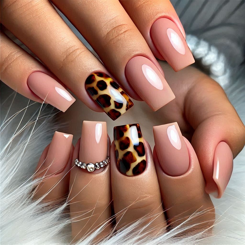 Reverse Tortoise Shell French