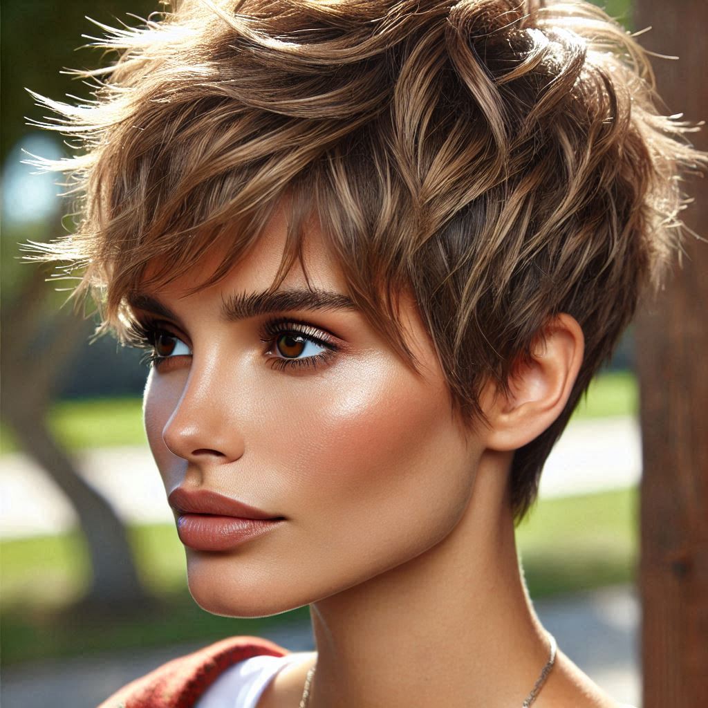 Tousled Pixie