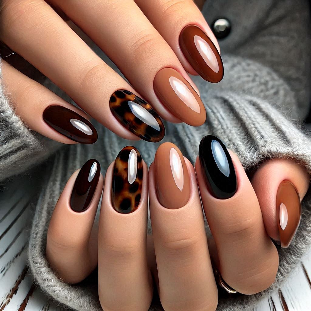 Glossy Tortoiseshell Glitter