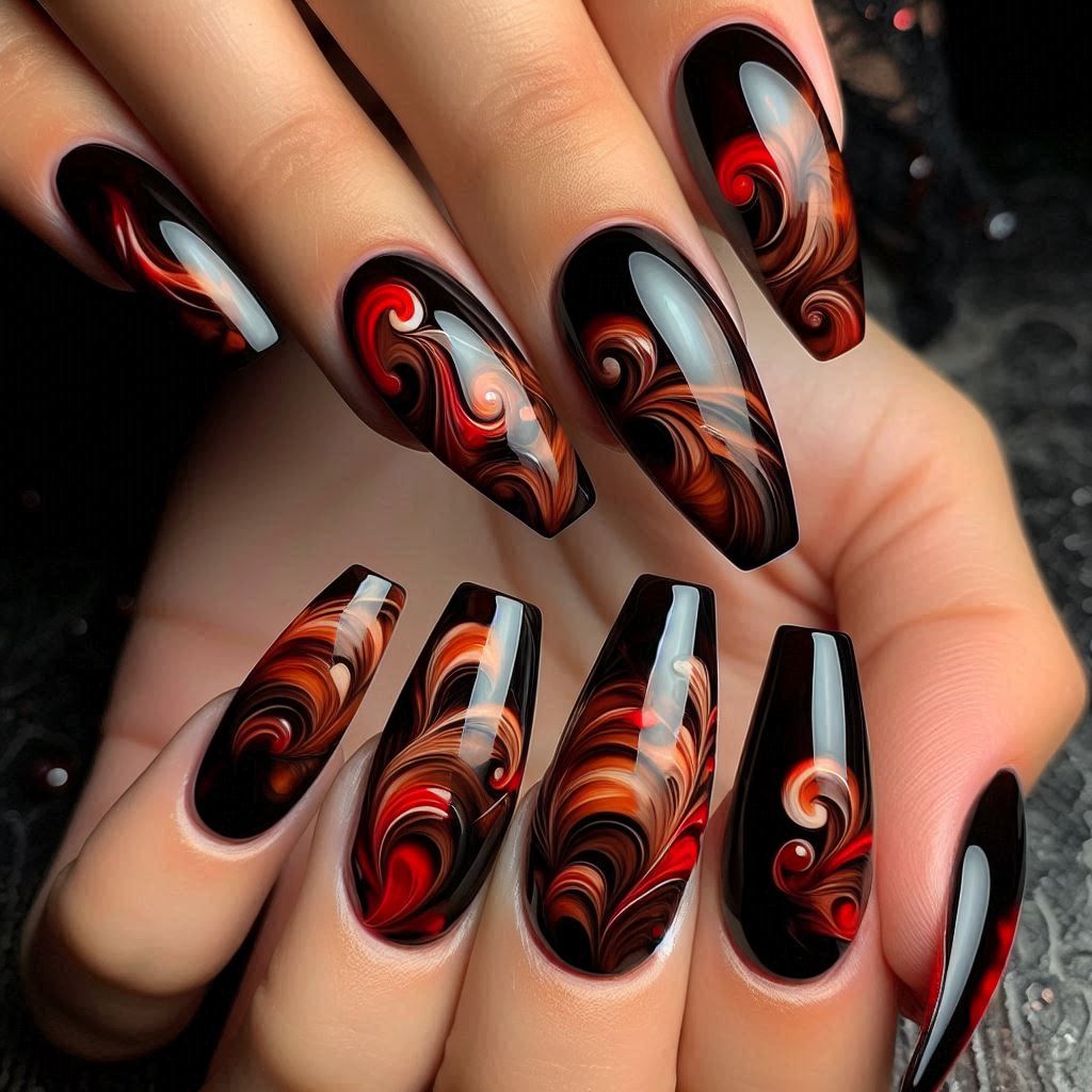 Tortoiseshell with Red Highlights