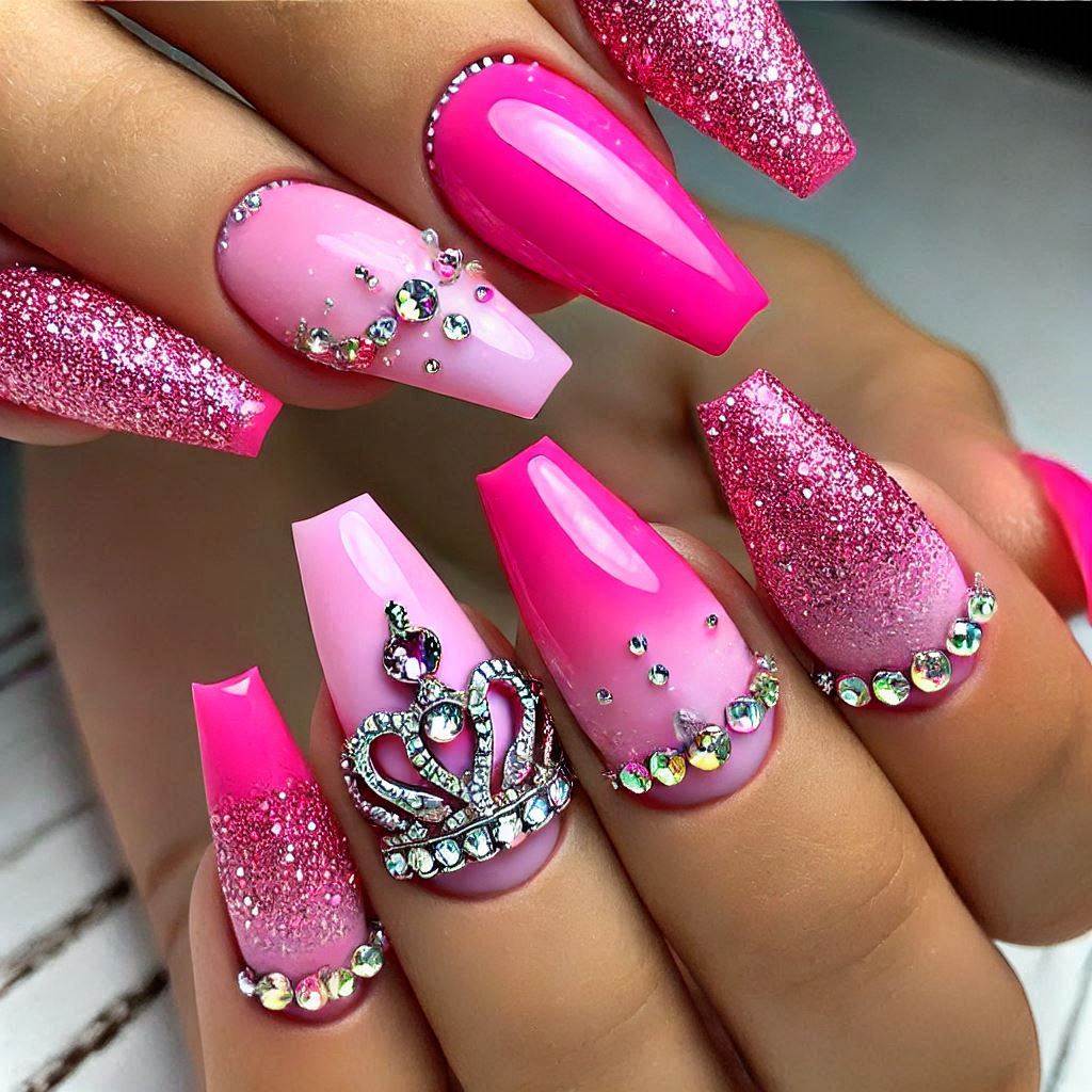 Hot Pink Dream : Glitter Bling Extravaganza 