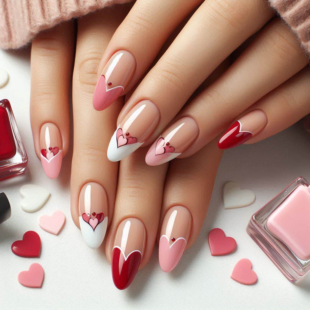  Sweetheart French Tips