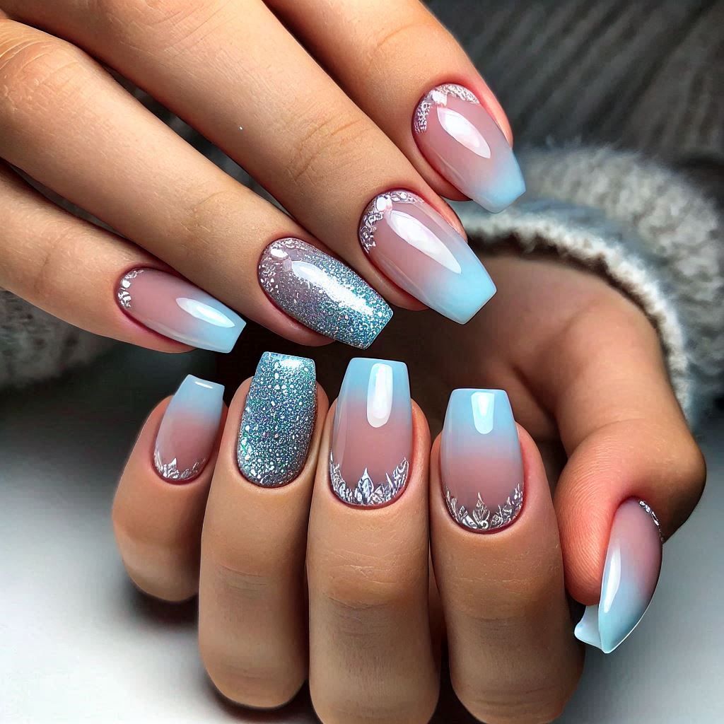 Icy Glitter Accents