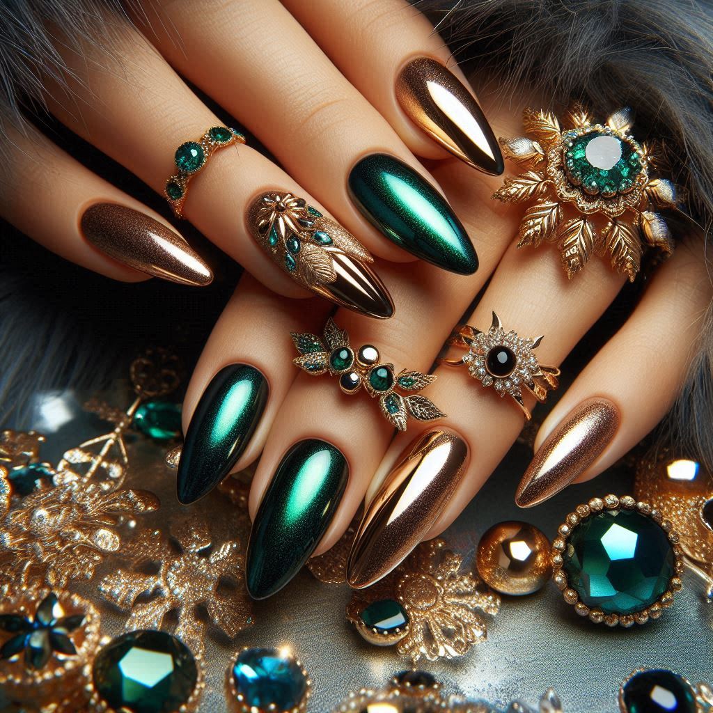 Jewel-Toned Accents