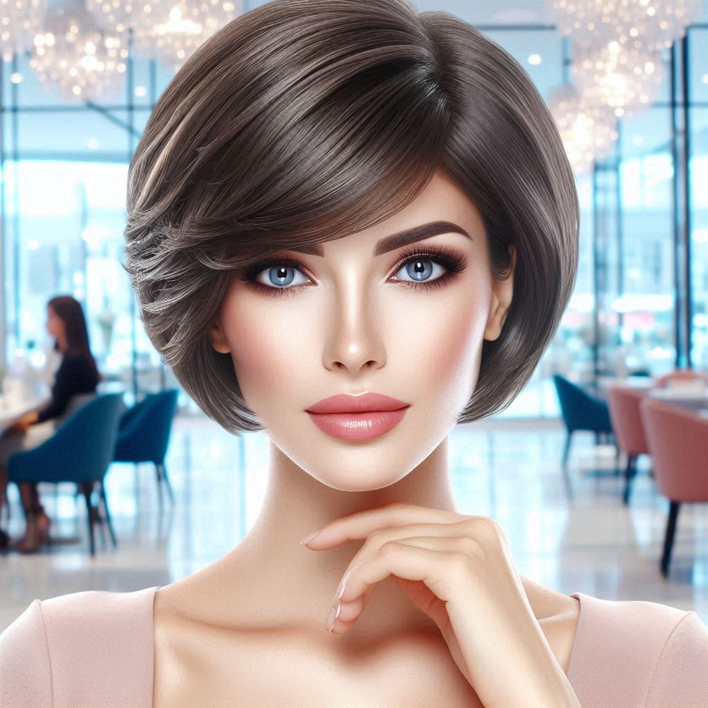Side-Swept Bangs