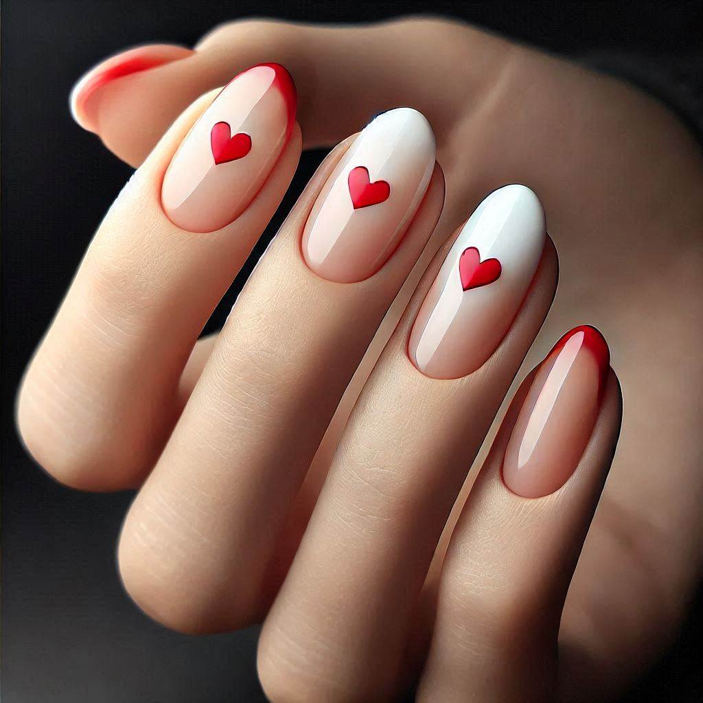 Sweetheart French Tips