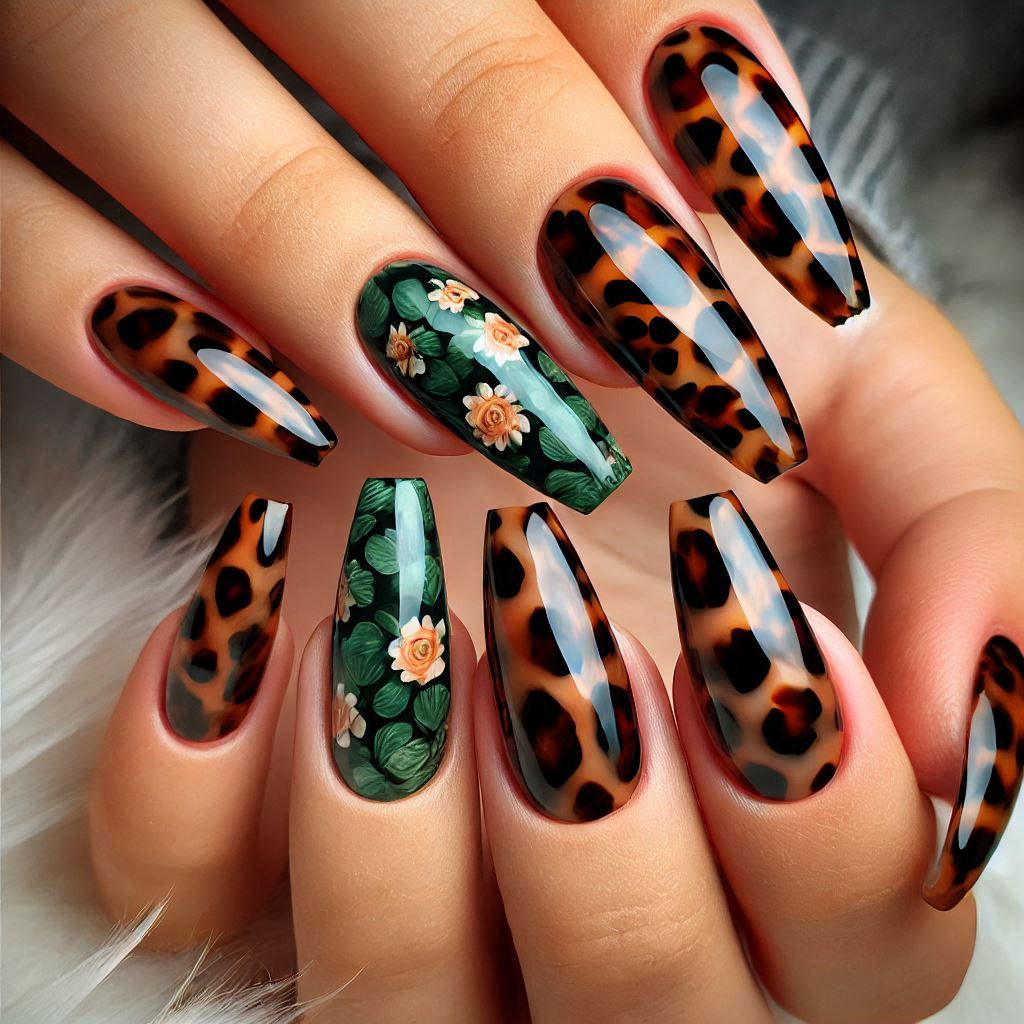 Tortoiseshell with Green