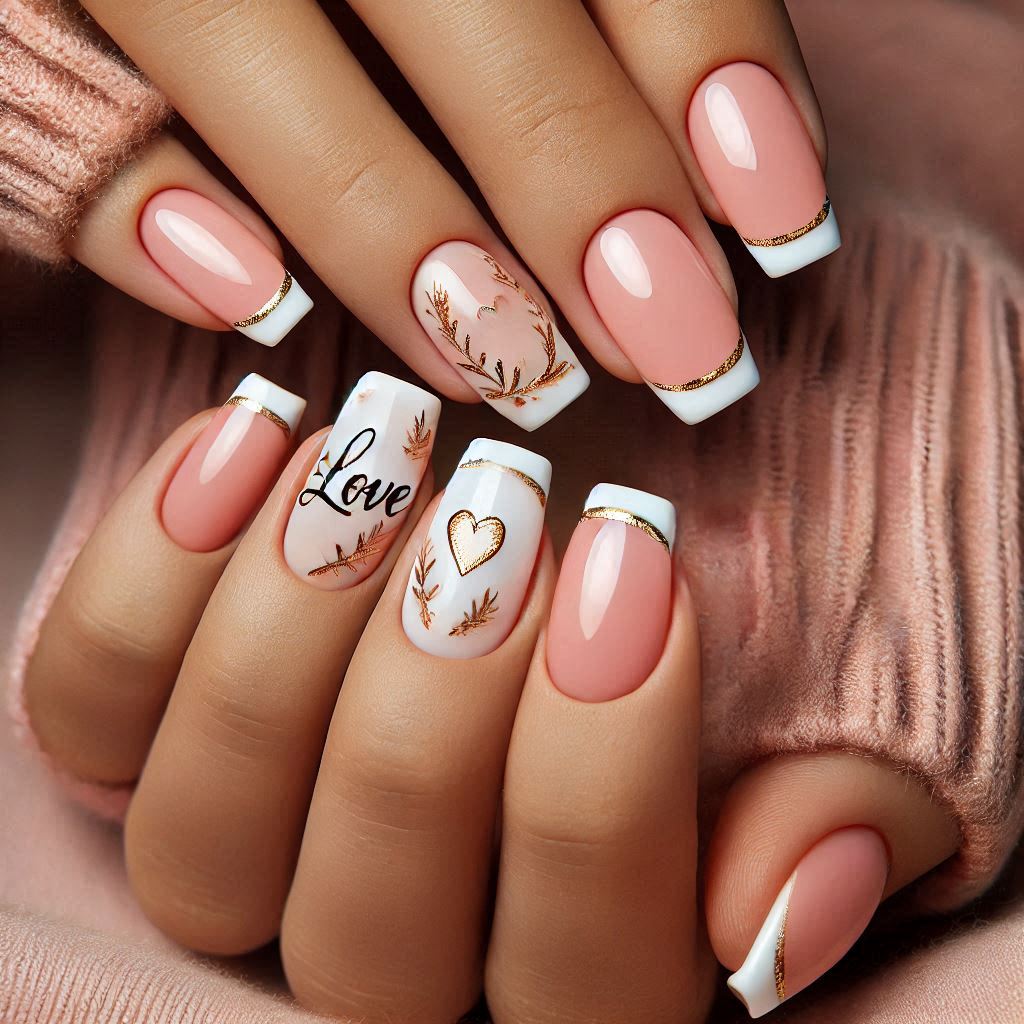 Love Letter French Tips
