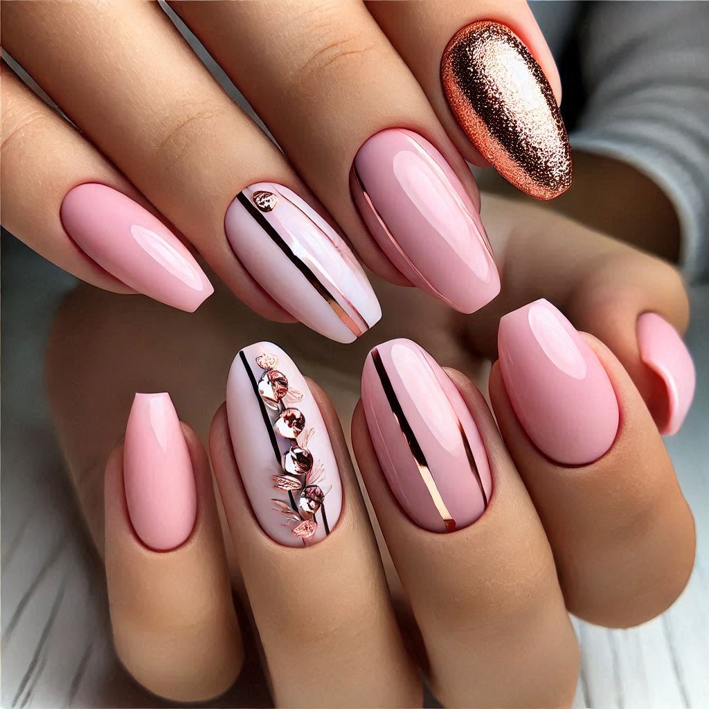 Rose Gold Accents