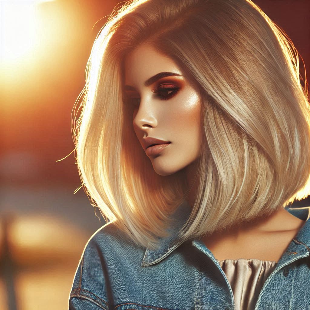 Sun-Kissed Balayage Lob