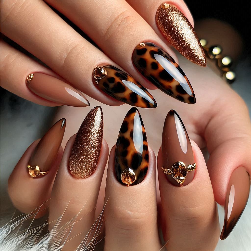 Glitter-Enhanced Tortoiseshell