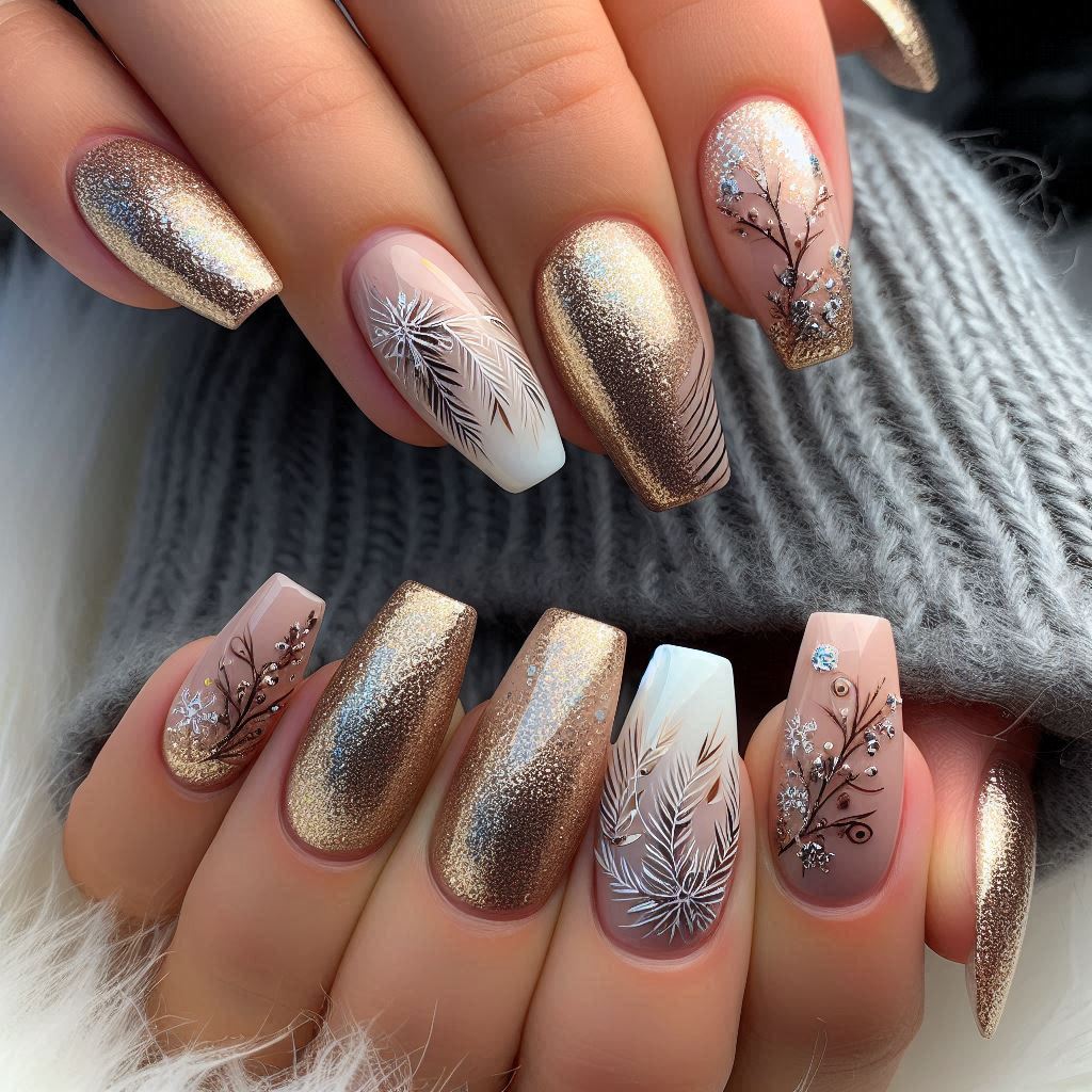  Glitter Gradient Tips