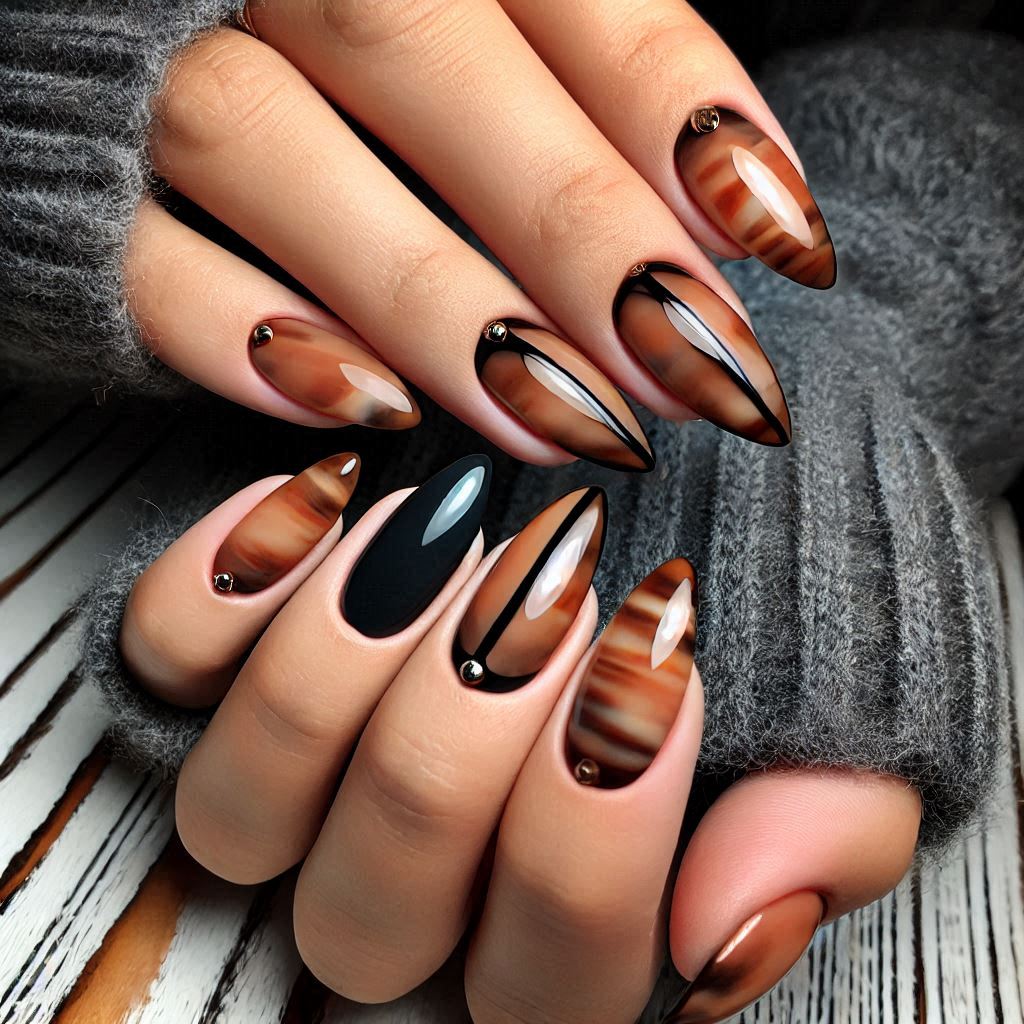 Tortoiseshell Geometric Design