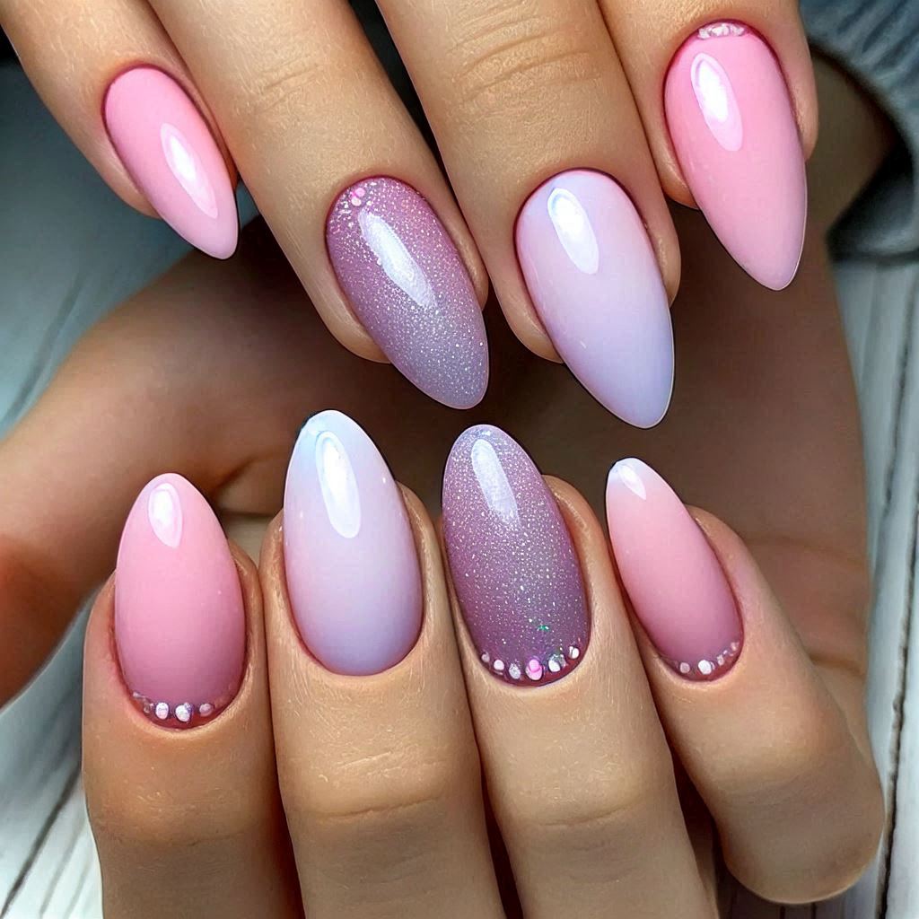 Minimalist Almond Nails