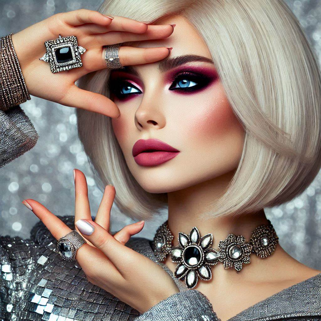  Daring Platinum Bob