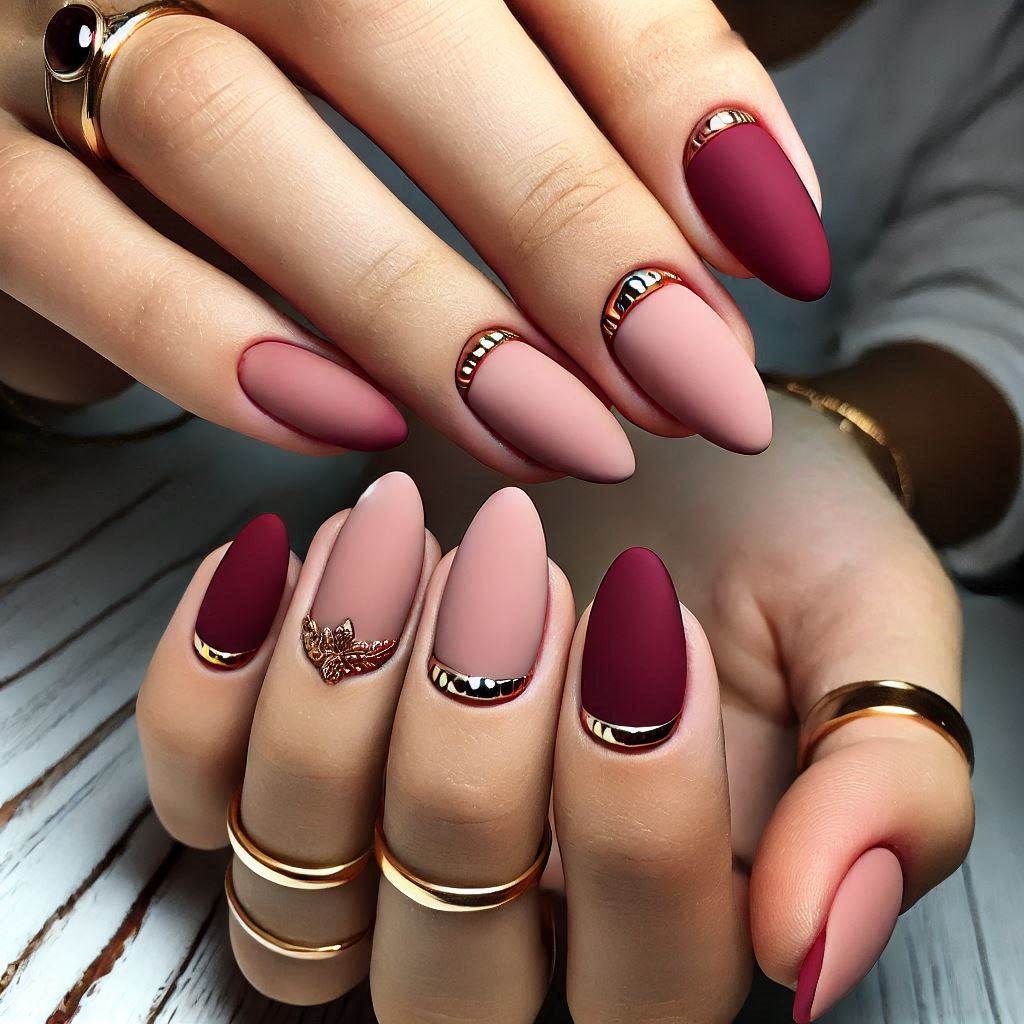 Matte Red French Chic