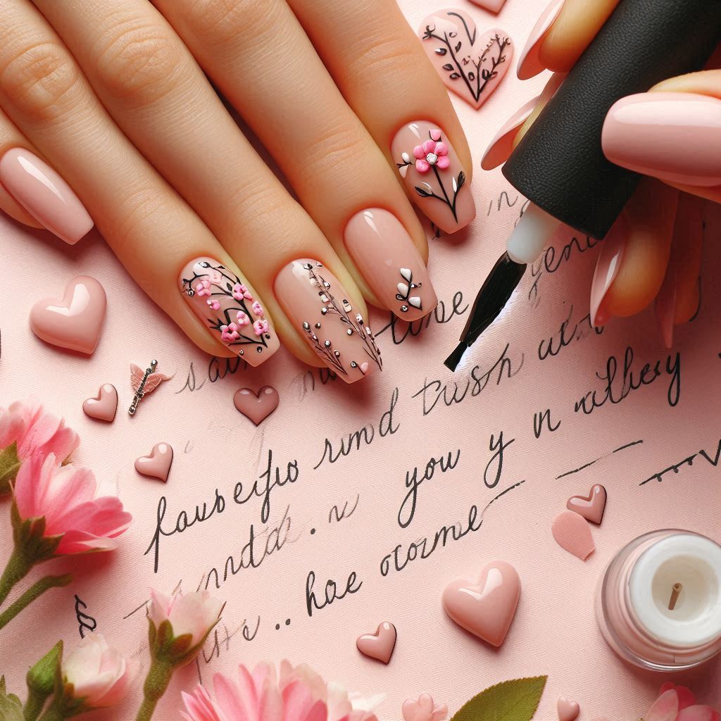  Love Letter Nails