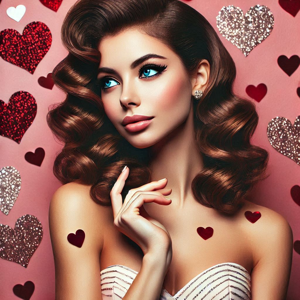 Retro Hollywood Glam Curls