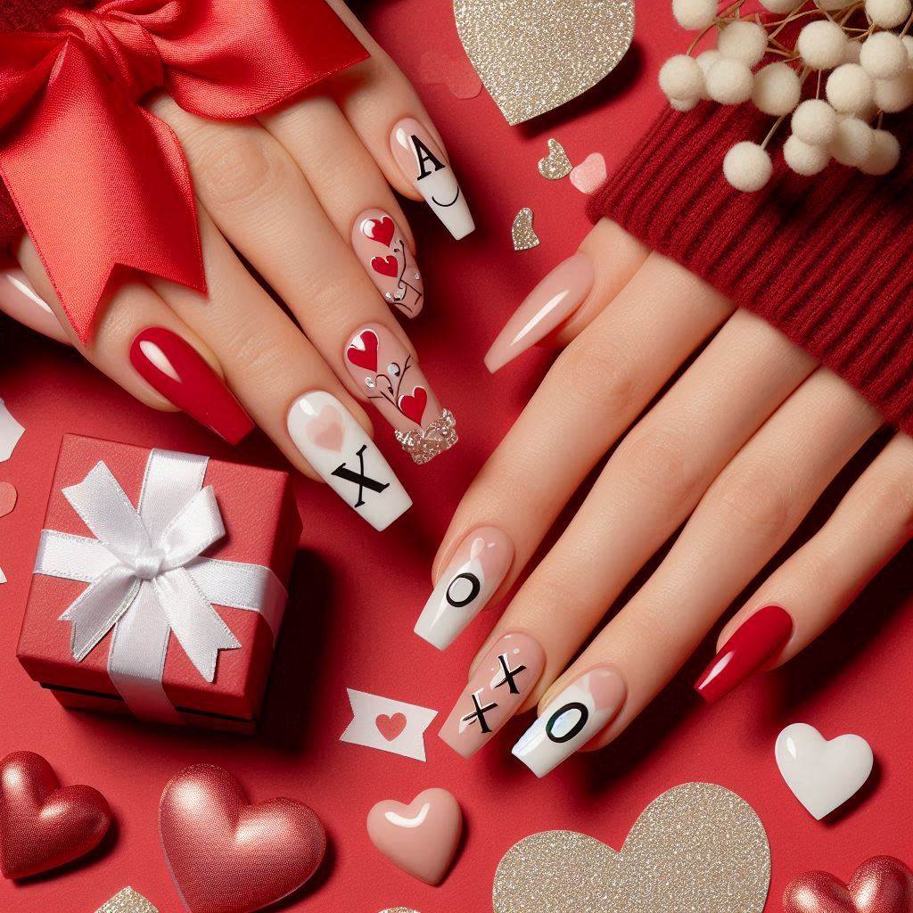 XOXO Nail Art