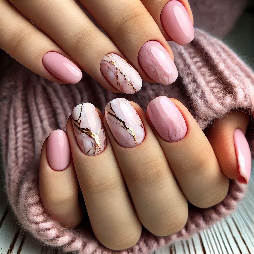  Pink Marble Magic