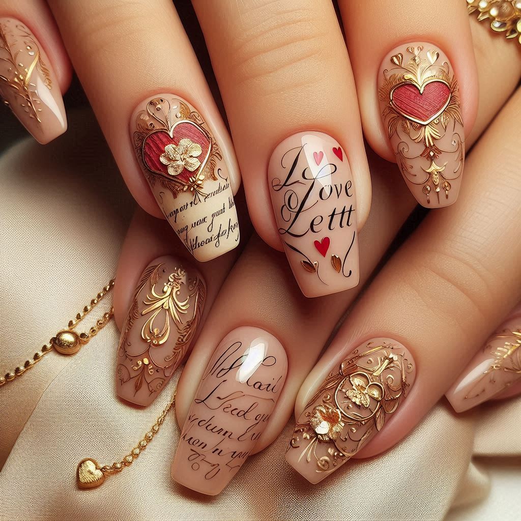  Love Letter Nails