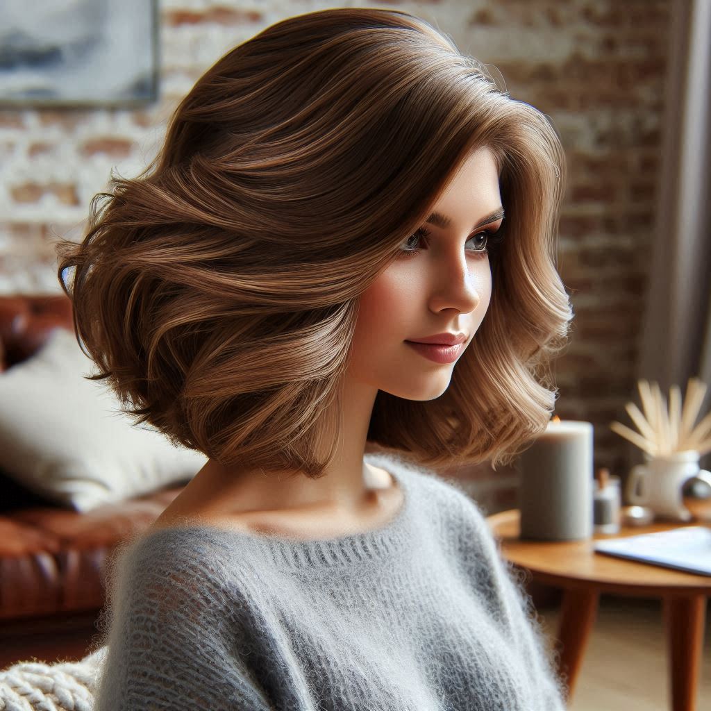 Feathered Bob