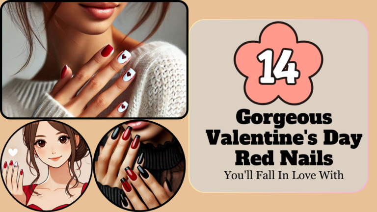 14 Gorgeous Valentine's Day Red Nails You'll Fall In Love With