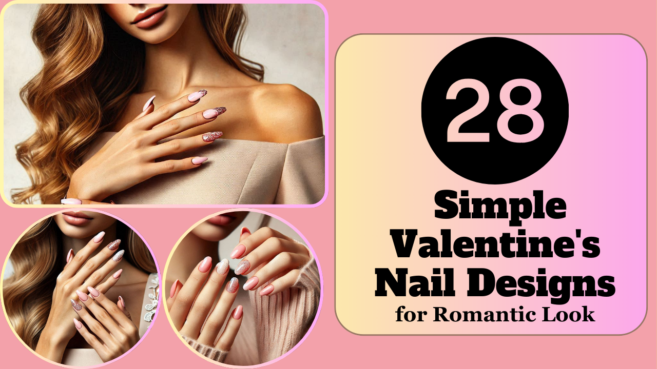 28 Simple Valentine's Nail Designs for a Romantic Look