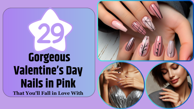 29 Gorgeous Valentine's Day Nails in Pink That You'll Fall in Love With