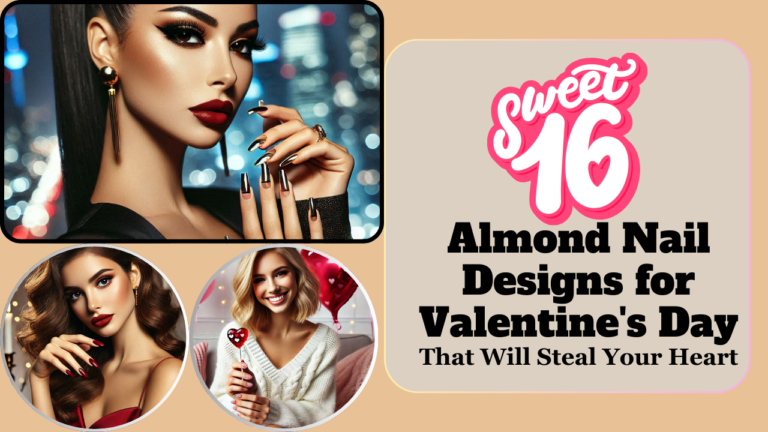 16 Almond Nail Designs for Valentine's Day That Will Steal Your Heart