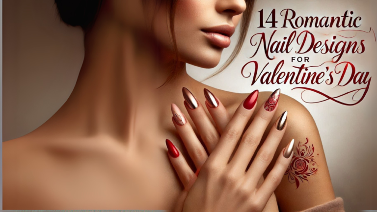 14 Romantic nail Designs for Valentine’s Day