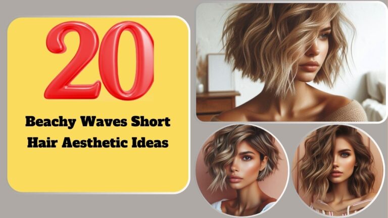 20 Beachy Waves Short Hair Aesthetic Ideas