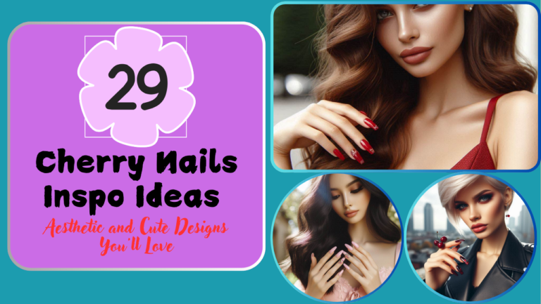 29 Cherry Nails Inspo Ideas for 2025: Aesthetic and Cute Designs You'll Love