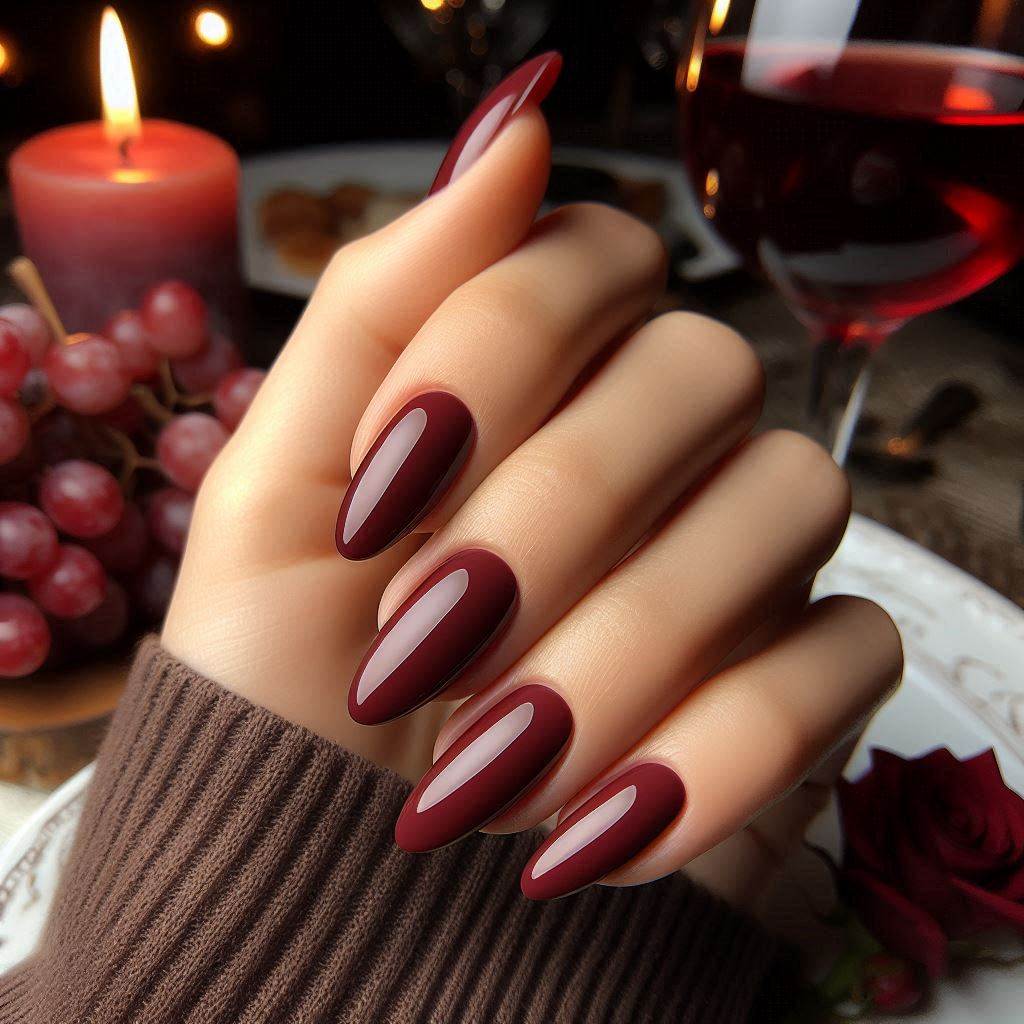 Burgundy Wine for a Bold and Passionate Touch