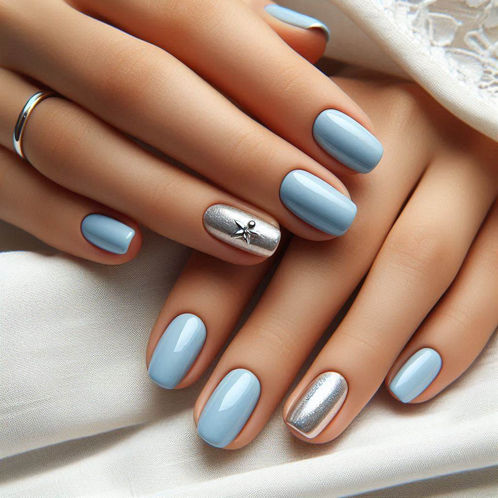  Baby Blue Elegance