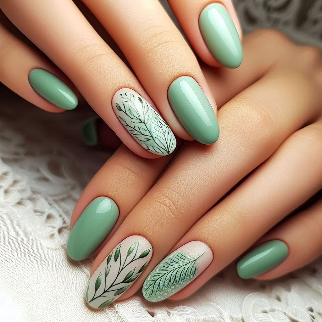 Fresh Green Leafy Design