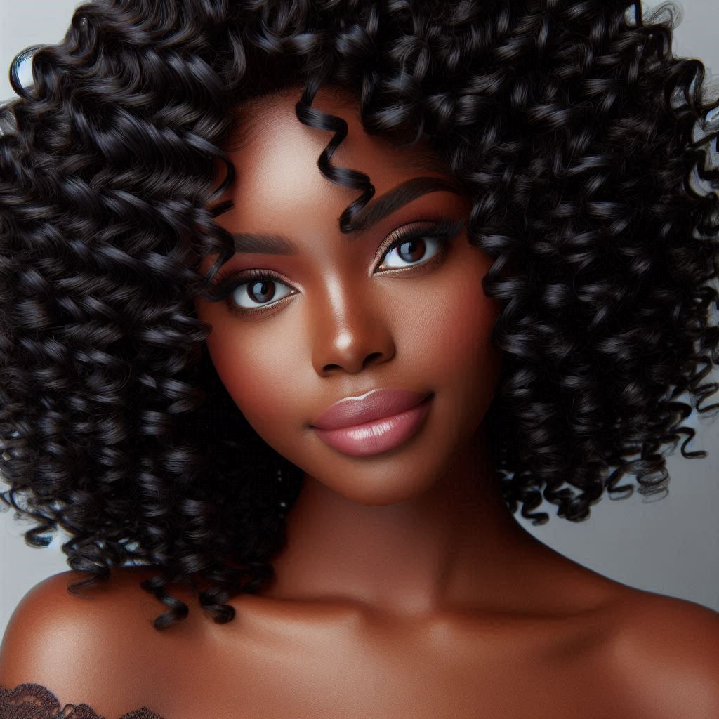 Defined Corkscrew Curls